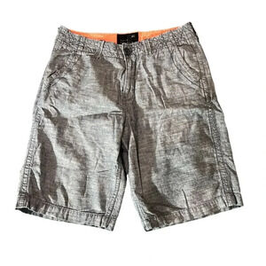 Men's QuikSilver Grey Bermuda Shorts Size‎ 32